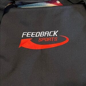 Feedback Sports Black Nylon Tote Bag